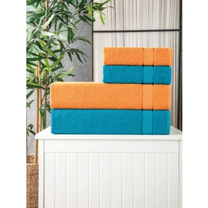 pamira Dream Banyo Havlu Takımı 4 Parça (2 El Yüz & Baş Havlusu, 2 Vücut Havlusu)