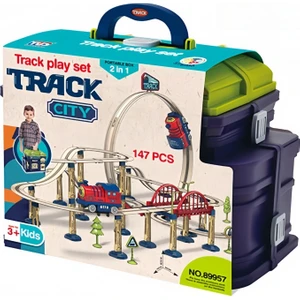 Demiryolu Oyuncak Trenler 1:5 Montaj Alanı 147 Parça