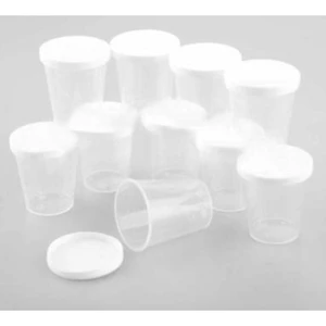 Ilaç Kadehi Kapaklı - 50 Adet