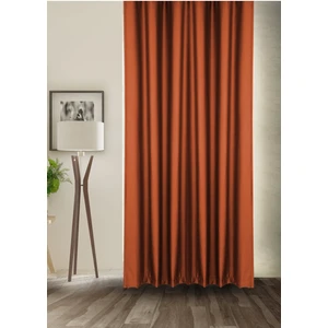 Cheap's Home Blackout Işık Geçirmez Fon Perde Pilesiz Ekstraforlu Yüksek Kaliteli Karartma Güneşlik (KİREMİT)