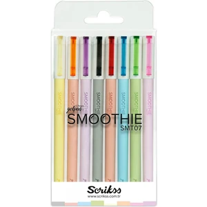 Smoothie 8'li Jel Kalem Set