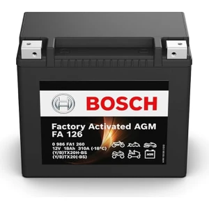 12V 18 Ah (YTX20-BS) Agm Akü