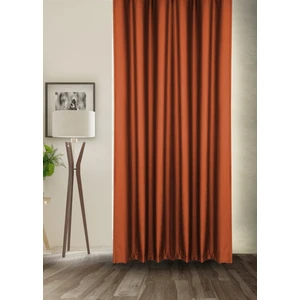 Cheap's Home Blackout Işık Geçirmez Fon Perde Pilesiz Ekstraforlu Yüksek Kaliteli Karartma Güneşlik (Kiremit)