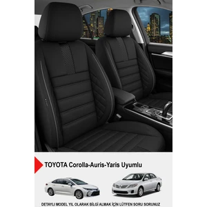 Oniks Oto Koltuk Kılıfı- (Toyota Corolla-Auris-Yaris Uyumlu)