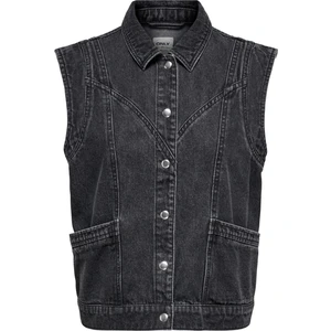 Onlkennedy Sl Waistcoat Kadın Denim Yelek 15278041