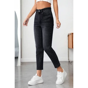 CEDY DENIM Kadın Yüksek Bel Soho Boyfriend Jean C599