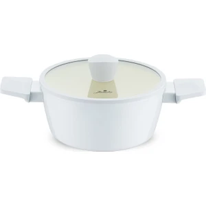 Swiss Crystal Light Grey Derin Tencere 20 cm