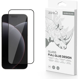 Apple iPhone 17 Pro Zore Rika Premium Temperli Cam Ekran Koruyucu