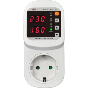 Jıujı Akım ve Voltaj Korumalı Priz 16A Ayarlanabilir Voltaj ve Akım Koruma Prizi