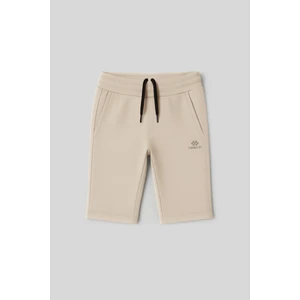 Tommy Life Bej Standart Fit Basic Performans Erkek Çocuk Şort - 11303