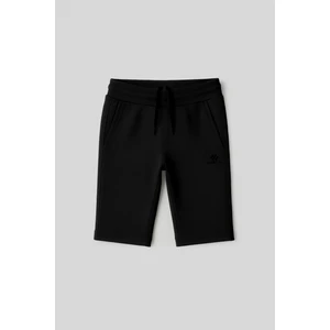 Siyah Standart Fit Basic Performans Erkek Çocuk Şort - 11303