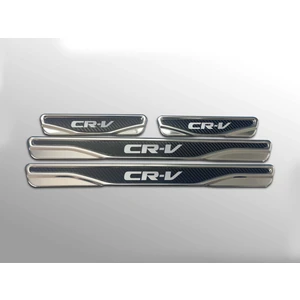 Honda CR-V - Universal Krom/karbon Kapı Eşik Koruması 4- Kapı (4 Prç)