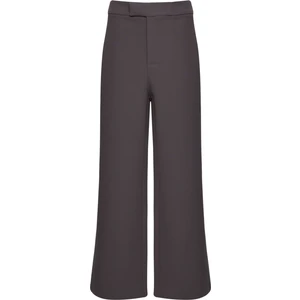Gri Yüksek Bel Culotte Pantolon