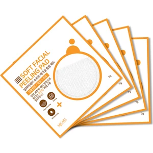 5'li Soft Facial Peeling Pad Cilt Temizliği ve Peeling Etkisi İçin İpeksi Dokunuş