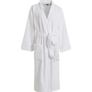 Beyaz Unisex Bornoz