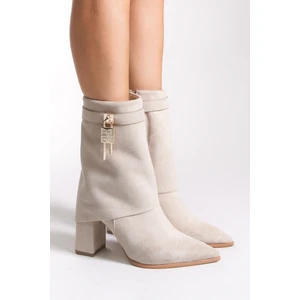 Kadın Sivri Burun Kısa Çizme 0012068