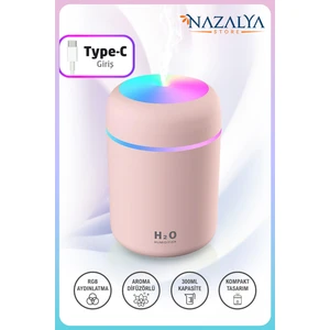 H2O 300 ml Ulrasonik Hava Nemlendirici ve Aroma Difüzörü