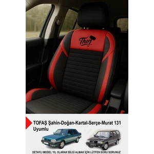 Thor Tay Tüyü Oto Koltuk Kılıfı (Tofaş Kartal-Şahin-Doğan-Serçe-Tempra Uyumlu)