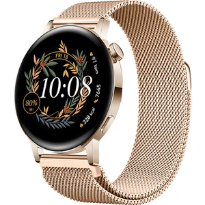 Huawei Watch Gt3 42MM Gt2 42MM Uyumlu Kordon Manyetik Milanese Loop Metal Kordon