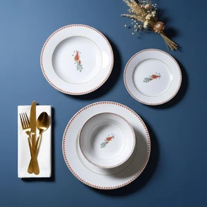 Güral Porselen Yonca 24 Parça Yemek Takımı 7014