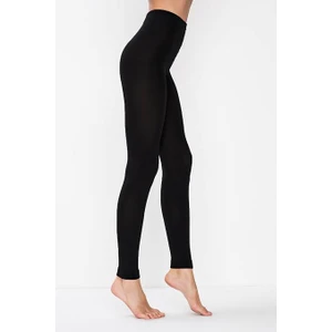 Kadın Siyah Polar Astarlı Kalın Günlük Tayt – Soğuk Havalarda Rahat ve Sıcak Tutan Termal Tasarım