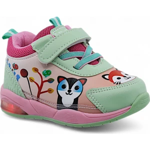 Zıpzıp Ortopedik Hafif Yuva Kreş Ev Unisex Işıklı Çocuk Spor Ayakkabı