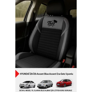 Thor Tay Tüyü Oto Koltuk Kılıfı (Hyundai I20-I30-Accent-Blue-Era-Getz Uyumlu)
