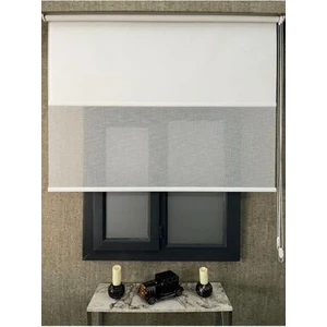 Volper VP1075 Çift Mekanizmalı Tül ve Stor Perde Beyaz