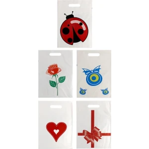 Desenli El Geçme Hediye Poşeti 13X20