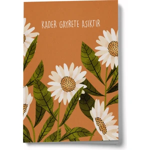 Kader Gayrete Aşıktır Mini Defter