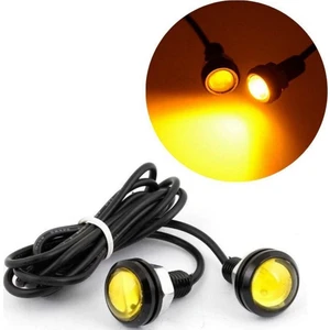 2 Adet Vidalı Turuncu Kartal Gözü Eagle Eye Gündüz Ledi Ayna Altı Ledi