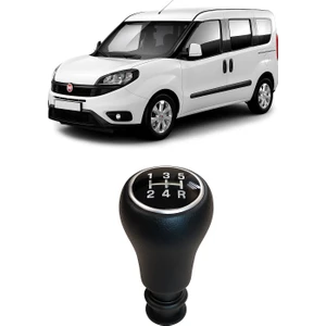 Fiat Doblo 2010-2022 Vites Topuzu Siyah Nikelajlı 5 Ileri Manuel 55345816