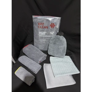 Oto Yıkama Seti Pro 6 Parça %100 Mikrofiber Lastik Parlatma Süngeri Hediye