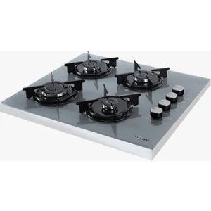 Metalik Gri Set Üstü Ocak LX-40TSHDF Ng