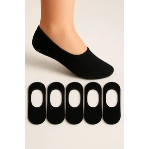 5 Çift Burun Dikişsiz Silikonlu Premium Çocuk Babet Çorap