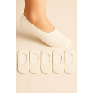 5 Çift Burun Dikişsiz Silikonlu Premium Çocuk Babet Çorap