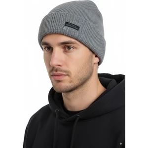 Erkek Kışlık Kalın Bere Pamuklu Katlamalı Stone Model Sıcak Tutar Esnek Rüzgar Geçirmez