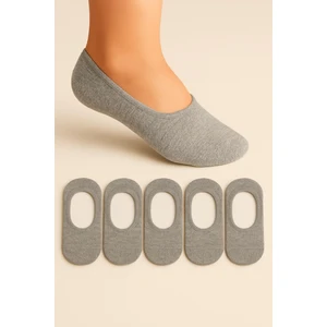 5 Çift Burun Dikişsiz Silikonlu Premium Çocuk Babet Çorap