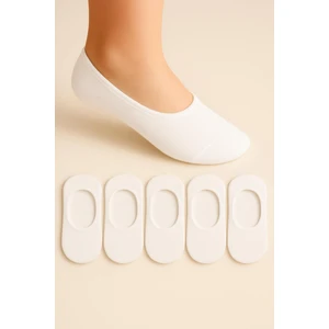 5 Çift Burun Dikişsiz Silikonlu Premium Çocuk Babet Çorap