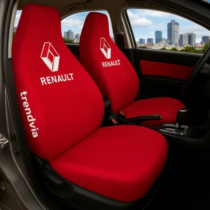 Renault Ön ve Arka Oto Koltuk Kılıfı Penye Servis Kılıfı Seti