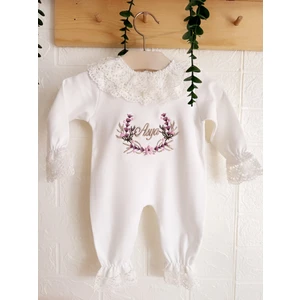 Yenidoğan Hediyelik Kişiye Özel Bebek Tulum ve Şapka Seti”