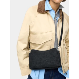 Deri Efektli Çapraz Çanta