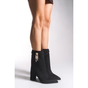 Kadın Sivri Burun Kısa Çizme 0012068