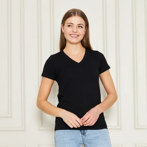 V Yaka Kadın T-Shirt