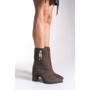 Kadın Sivri Burun Kısa Çizme 0012068