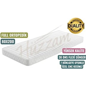 80X200X12 Ikea Divan Uyumlu Tek Kişilik Ortopedik Sünger Yatak (Şilte)