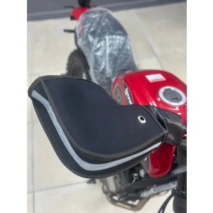 Ysn Motosiklet Vitesli  Model El Koruma Ruzgar Gecirmez Reflektorlu