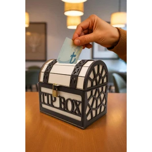 Tip Box Bahşiş Kutusu ve Kumbara Sandık Tipi Tipbox