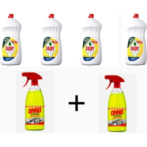 1500 ml x 4 Adet + Onno Ultra Yağ Çözücü 1000 ml  x 2 Adet