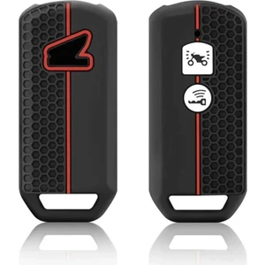 Honda 2020 Yılı Kadar Pcx - 2022 Yılı Kadar Forza 250 X-Adv Petek Desenli Anahtar Kılıfı Siyah